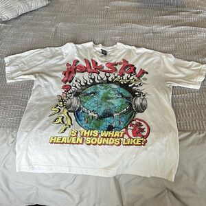 HELLSTAR STUDIOS

Hellstar Studios Heaven on Earth Short Sleeve Tee Shirt Cream